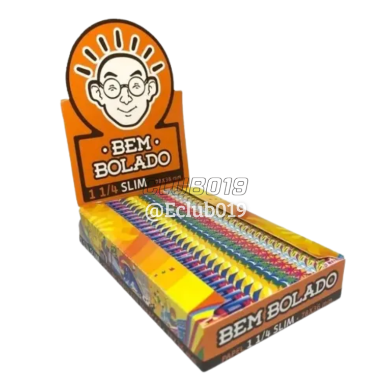 SEDA BEM BOLADO POP SLIM LARANJA 1 1/4 25X50
