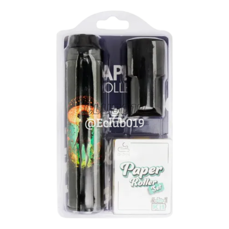 KIT BOLADOR G-ROLLZ 4 EM 1 MAQUINA DE ENROLAR + SEDA + PITEIRA + PORTA TUBO