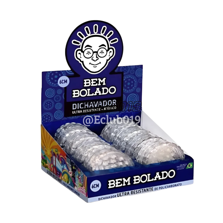 DICHAVADOR BEM BOLADO POLICARBONATO 6CM C/8