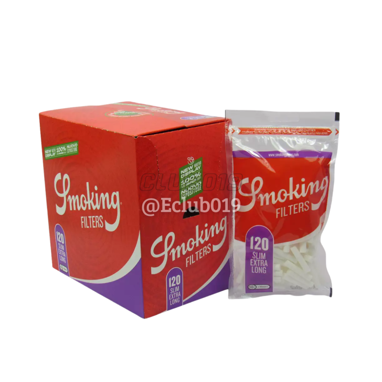 FILTRO SMOKING EXTRA LONG 10X120
