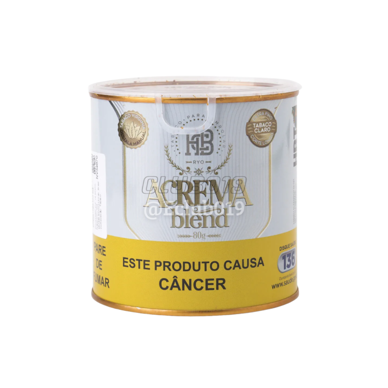 TABACO ACREMA LATA 80G