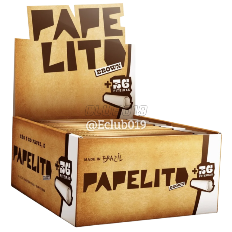 SEDA PAPELITO BROWN COM PITEIRA 24X36 FOLHAS C/36 PITEIRAS