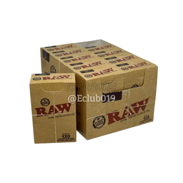 FILTRO RAW SLIM BIODEGRADAVEL 10X120