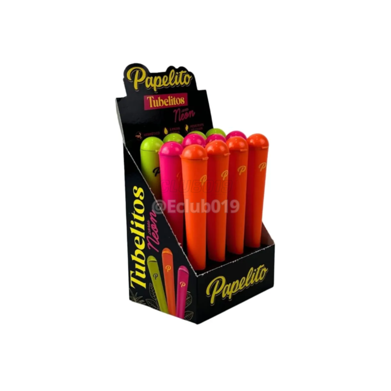 TUBETE TUBELITOS PAPELITO NEON C/12