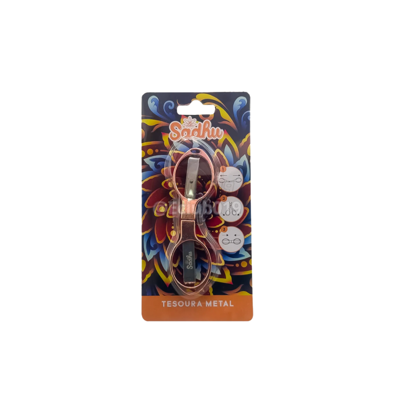 TESOURA SADHU METAL CABO DOBRAVEL COBRE