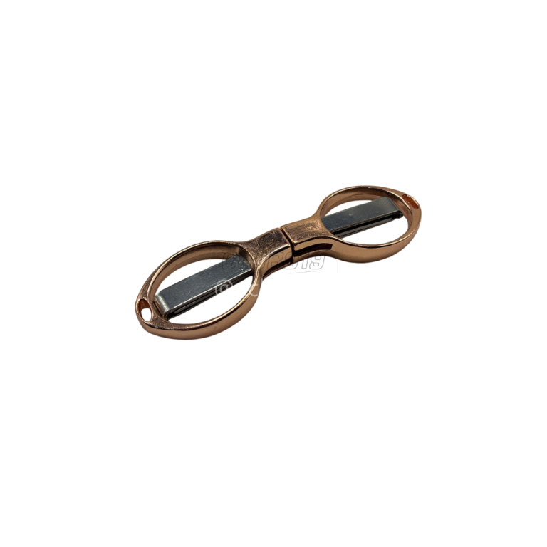 TESOURA METAL CABO DOBRAVEL COBRE