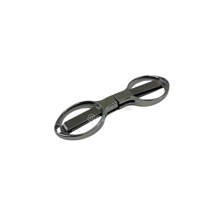 TESOURA METAL CABO DOBRAVEL PRATA