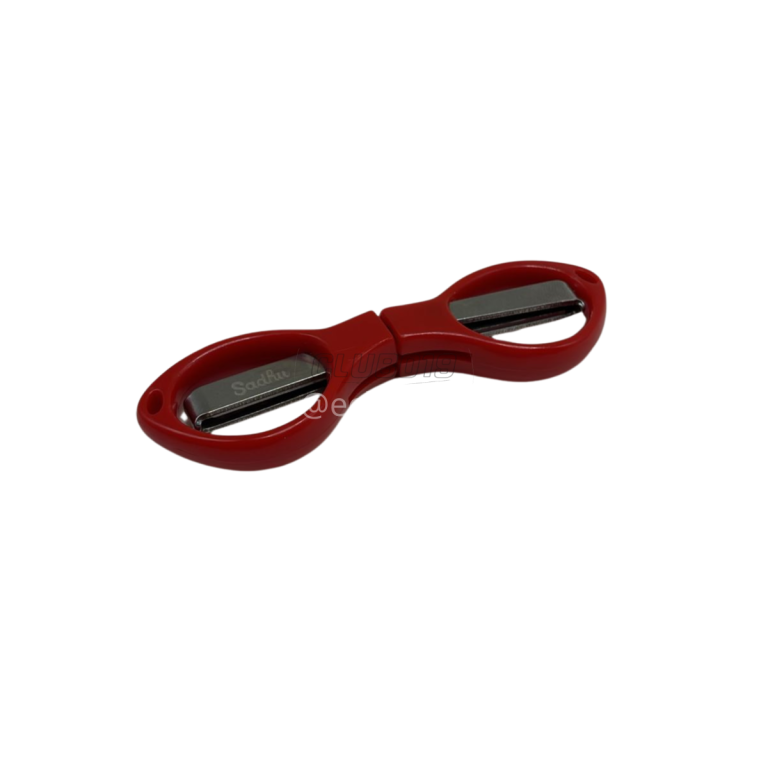 TESOURA SADHU PLASTICO CABO DOBRAVEL VERMELHO