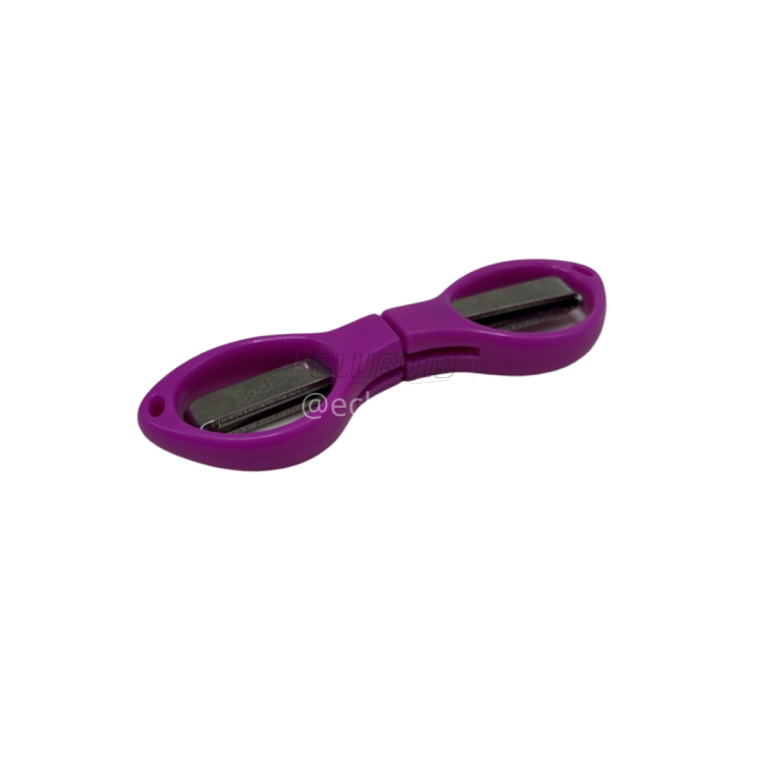 TESOURA SADHU PLASTICO CABO DOBRAVEL ROSA