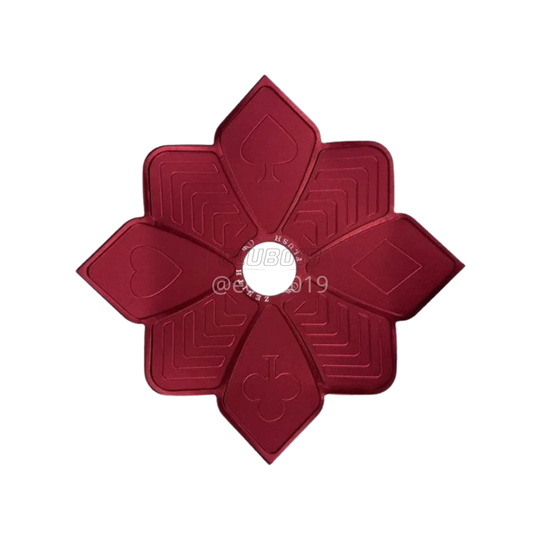 PRATO P ZENITH MINI FLUSH  DIAMOND VERMELHO