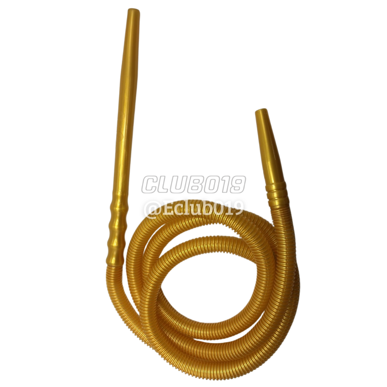MANGUEIRA ZOMO PLASTICO DOURADO COM PITEIRA PLASTICO DOURADO