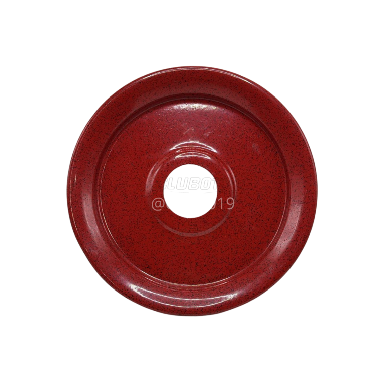PRATO P VERMELHO PONTOS PRETOS