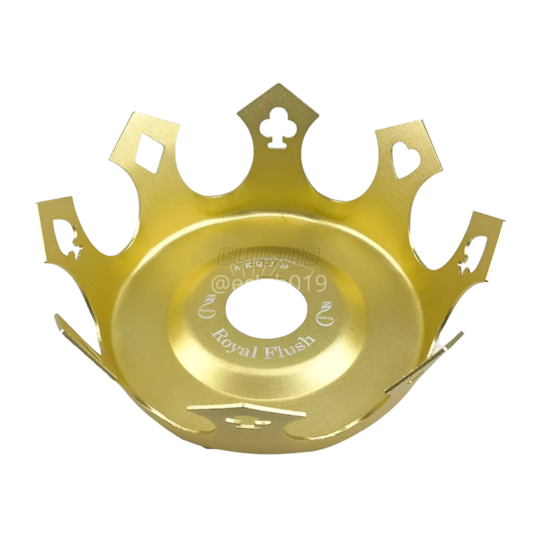 PRATO G COROA ZENITH ROYAL FLUSH DOURADO