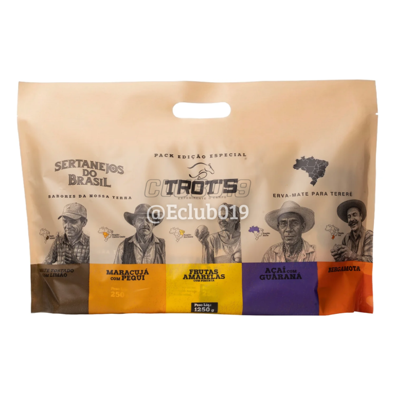 KIT ERVA MATE TROTS TERERE EDICAO ESPECIAL C/5