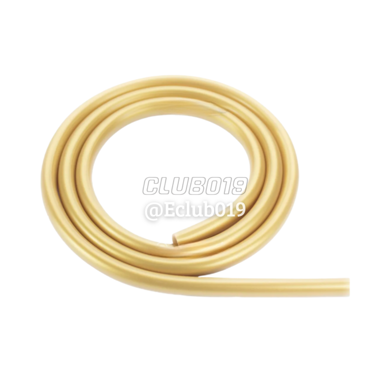 MANGUEIRA SILICONE ANTI CHAMA DOURADA