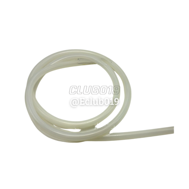 MANGUEIRA SILICONE ANTI CHAMA TRANSPARENTE