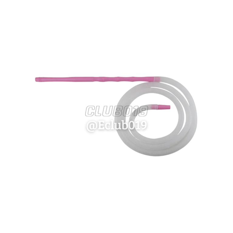 MANGUEIRA INVICTUS PLASTICO TRANSPARENTE COM PITEIRA PLASTICO ROSA