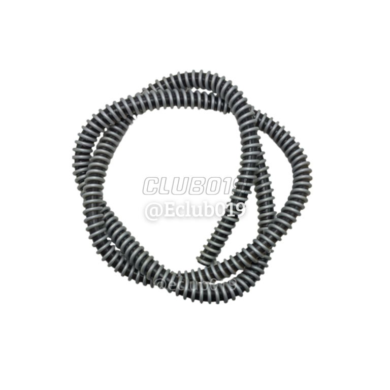 MANGUEIRA HELIX SILICONE PRETA/CINZA
