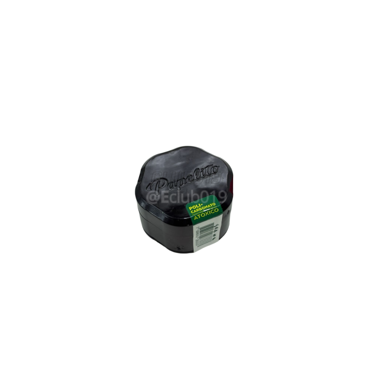 DICHAVADOR PAPELITO POLICARBONATO C/CONTAINER PRETO