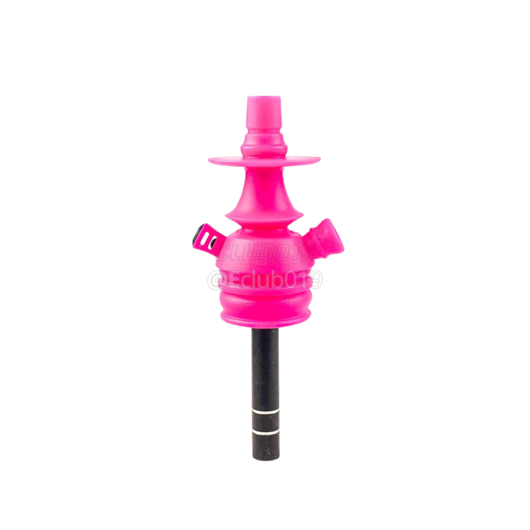 STEM P PLASTICO BLACK HOOKAH ROSA