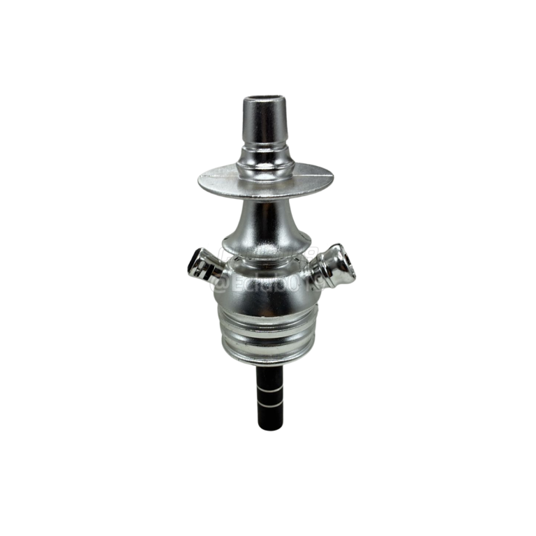 STEM P PLASTICO BLACK HOOKAH PRATA