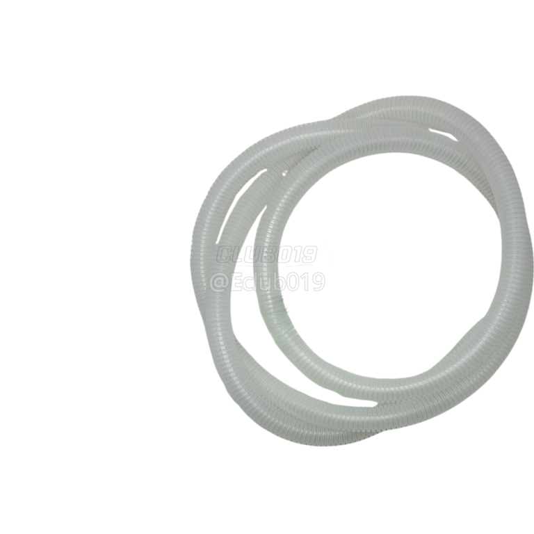 MANGUEIRA DOOM HOOKAH PLASTICO TRANSPARENTE