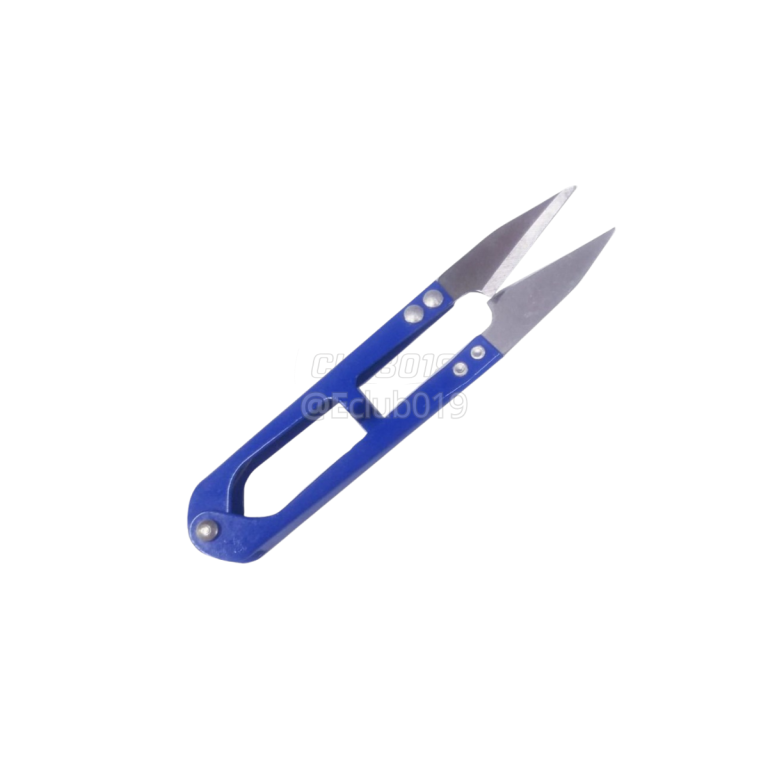 TESOURA METAL ARREMATE AZUL