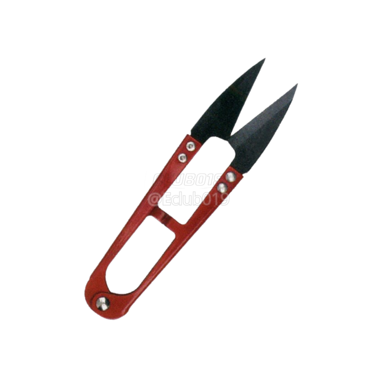 TESOURA METAL ARREMATE VERMELHA