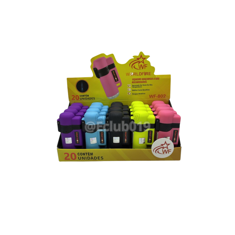 MACARICO ISQUEIRO WF COLORS C/20