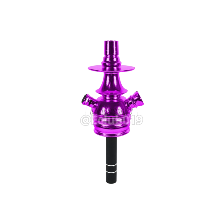 STEM PLASTICO P BLACK HOOKAH ROSA METALIZADO