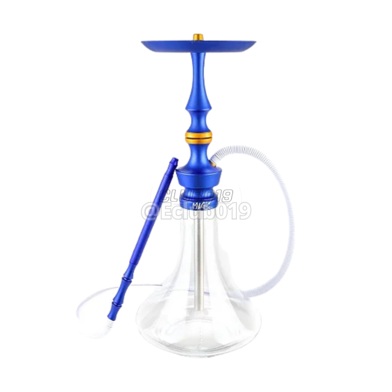 NARGUILE MAGIC MEZZO MEDIO AZUL