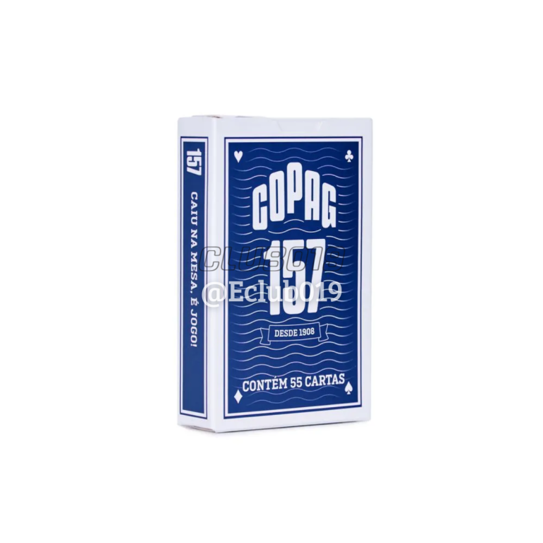 BARALHO COPAG 157 AZUL 54 CARTAS