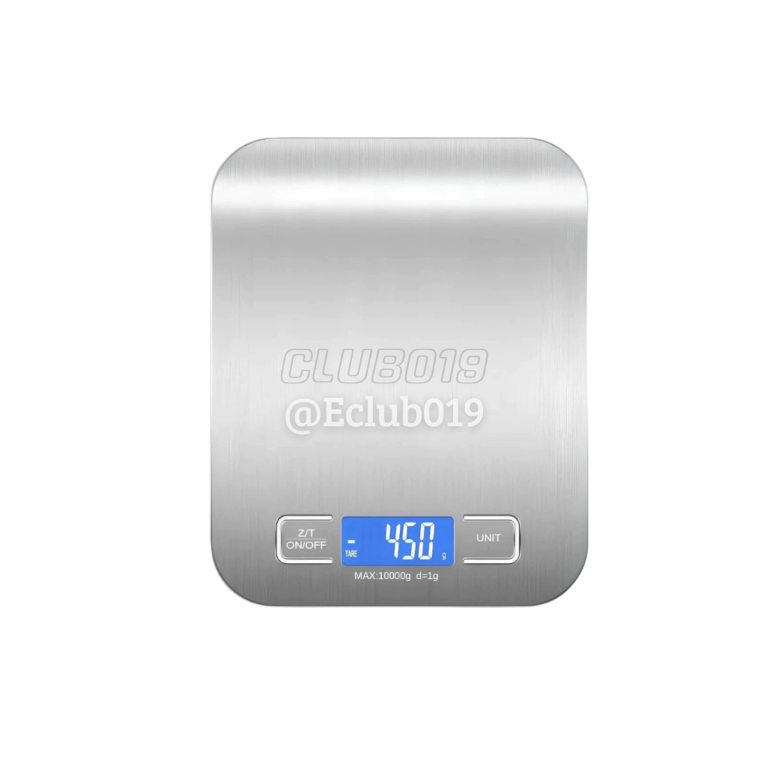 BALANCA DIGITAL COZINHA INOX 10KG ALTA PRECISAO VISOR LCD