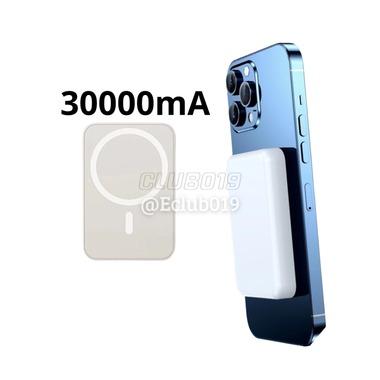 CARREGADOR PORTATIL MAGSAFE INDUCAO 10000MAH COMPATIVEL IPHONE/ANDROID