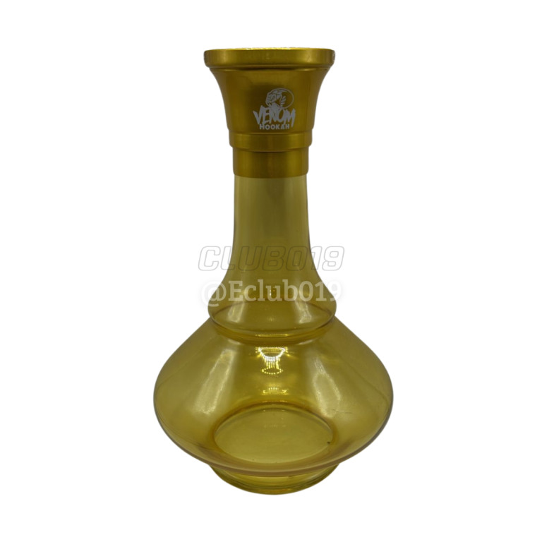 VASO GRANDE VENOM HOOKAH DOURADO