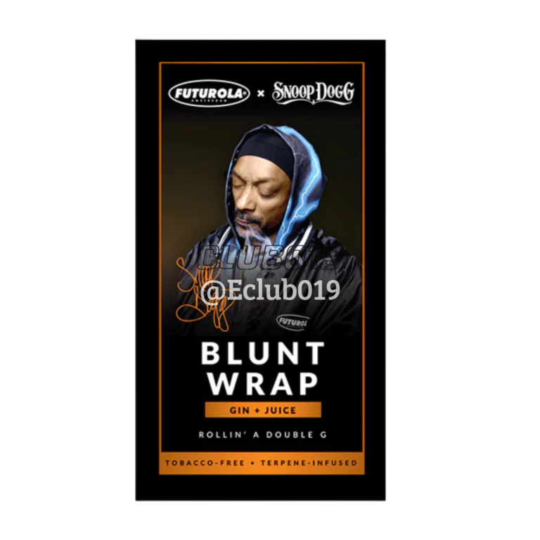 BLUNT WRAP FUTUROLA GIN AND JUICE TERPENED INFUSED SNOOP DOGG