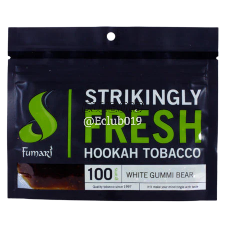 ESSENCIA FUMARI WHITE GUMMI BEAR 100G