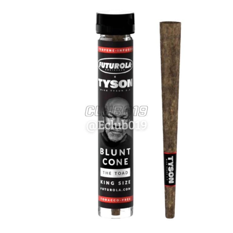 CONE BLUNT WRAP FUTUROLA THE TOAD TERPENED INFUSED MIKE TYSON