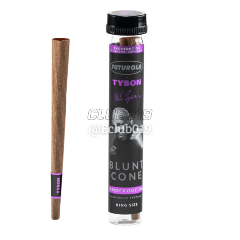 CONE BLUNT WRAP FUTUROLA KNOCKOUT OG EXCLUSIVE TERPENED MIKE TYSON