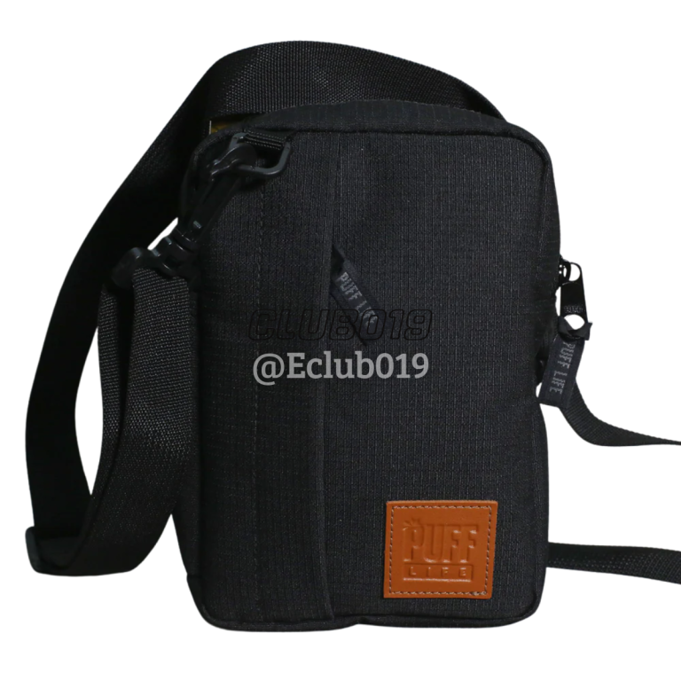 SHOULDER BAG PUFF LIFE FLOWBAG PRETA