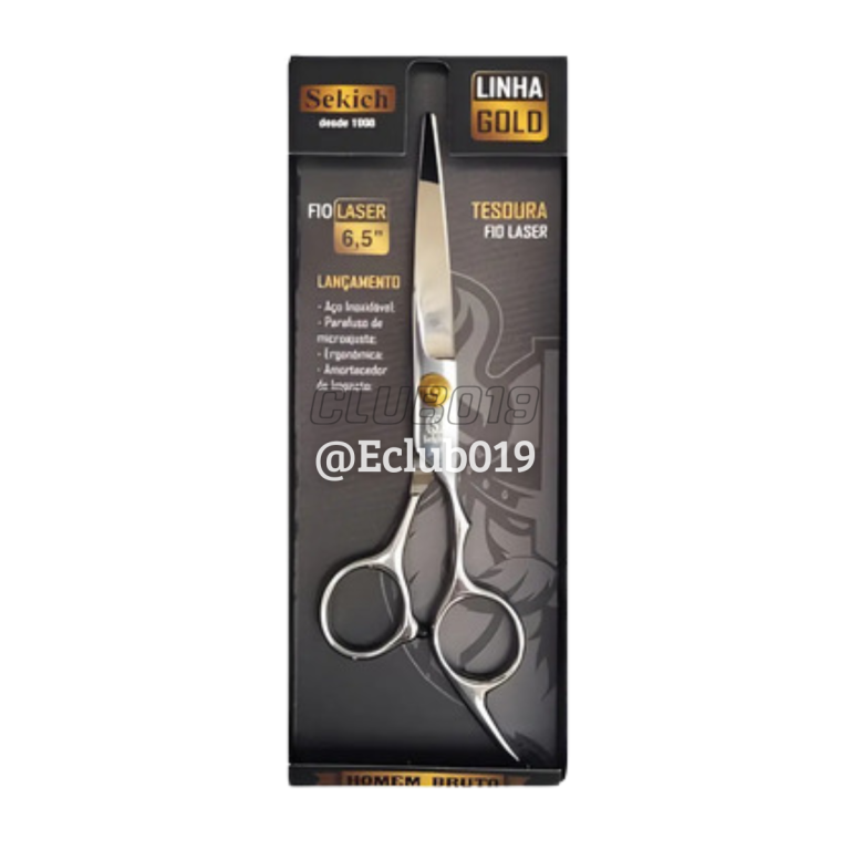 TESOURA SEKICH PARA CABELO LINHA GOLD