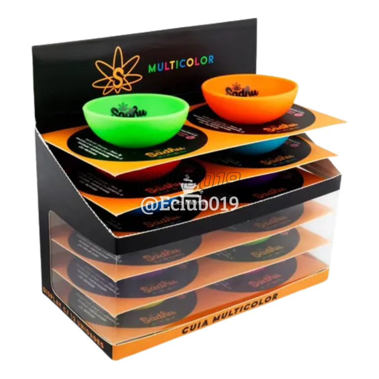 CUIA SADHU SILICONE PEQUENA MIX CORES C/12