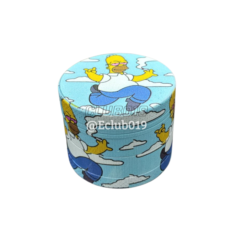 DICHAVADOR METAL HERB GRINDERS ESTAMPA PERSONAGEM MASCULINO