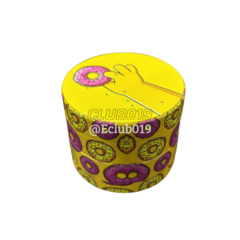 DICHAVADOR METAL HERB GRINDERS ESTAMPA DONUTS