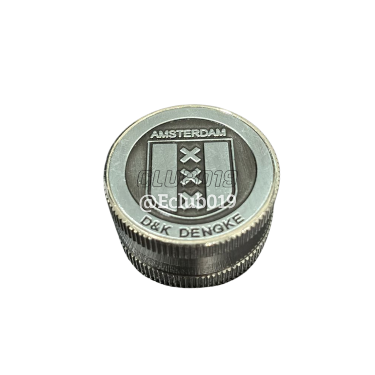 DICHAVADOR METAL HERB GRINDERS BANDEIRA AMSTERDAM PEQUENO