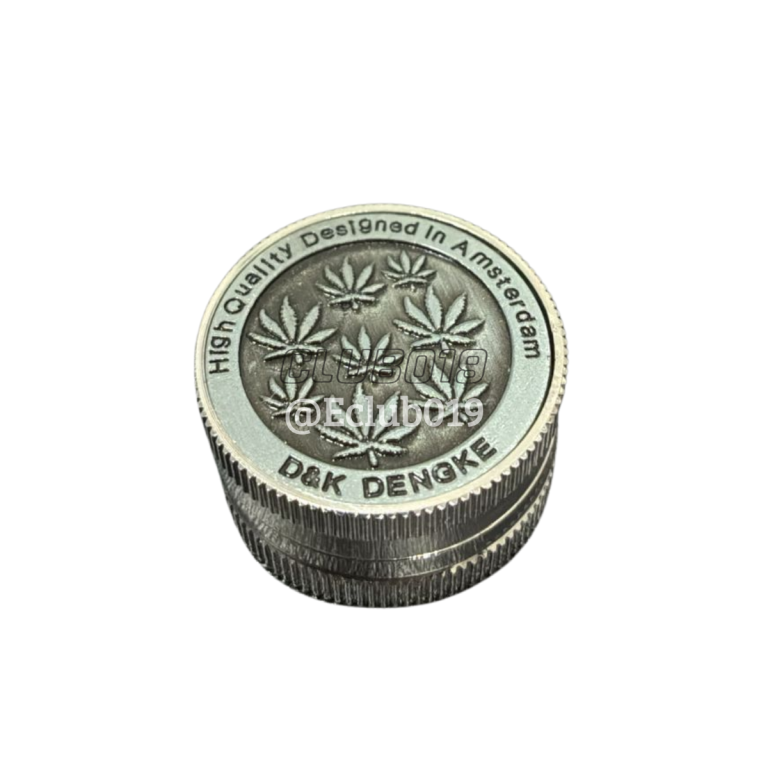 DICHAVADOR METAL HERB GRINDERS ESTAMPA 8 FOLHAS PEQUENO