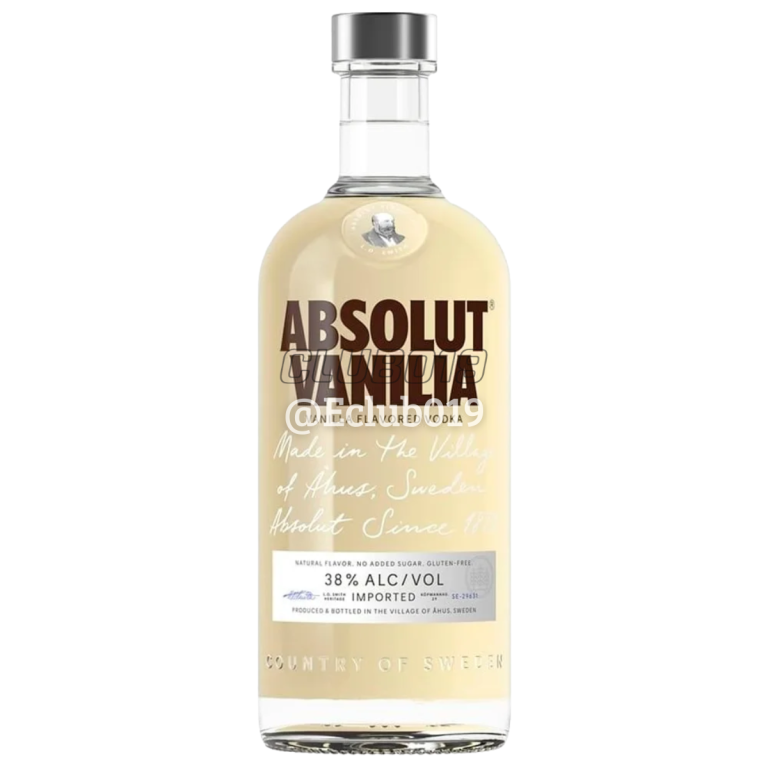 VODKA ABSOLUT VANILIA 750ML ORIGINAL IMPORTADA 38% SUÉCIA