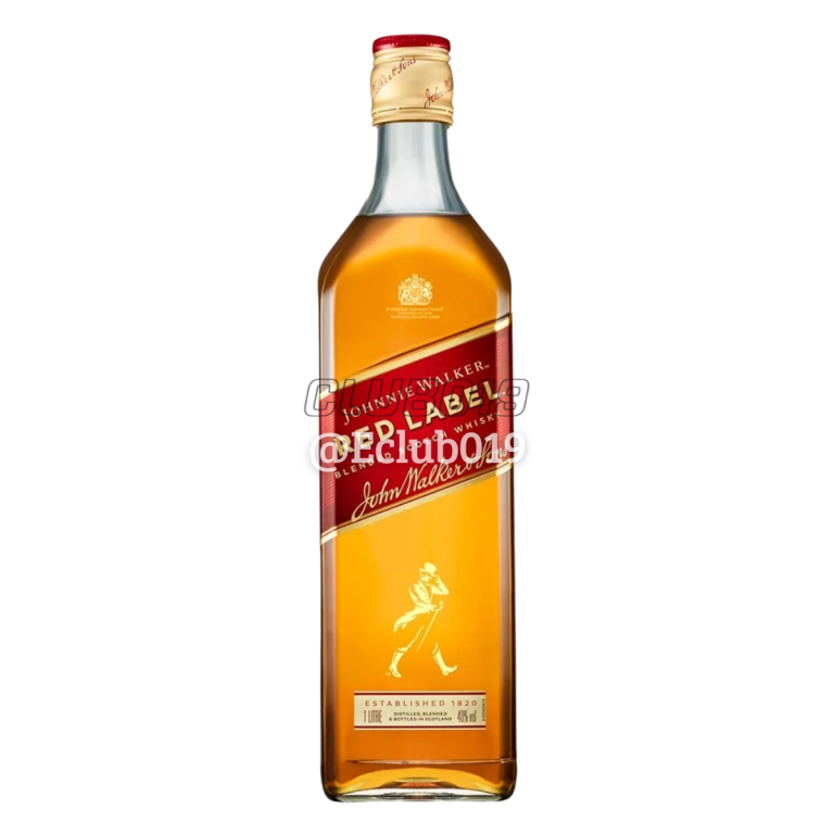 WHISKY JOHNNIE WALKER RED LABEL 1L ORIGINAL IMPORTADO 40%
