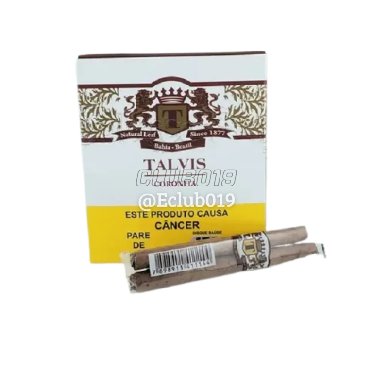 CIGARRILHA TALVIS CORONITA CHOCOLATE CAIXA C/60