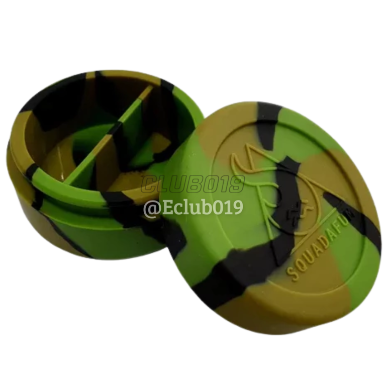 POTE SQUADAFUM SILICONE REDONDO 25ML CAMUFLADO C/DIVISORIA